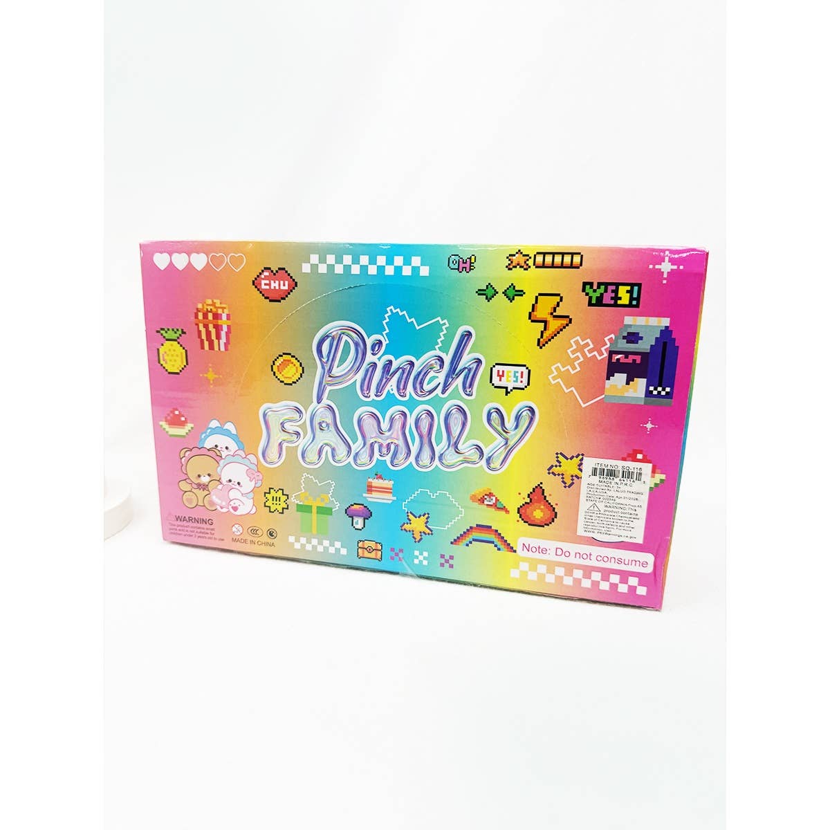 Assorted Fruit Pinch Squishy Toy