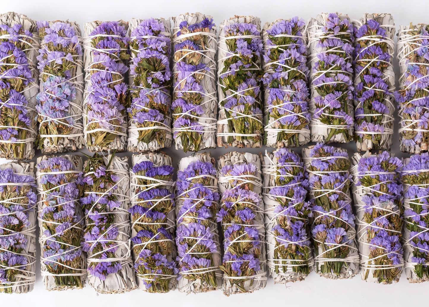 Lilac Statice, Sinuata, Floral Sage Wand