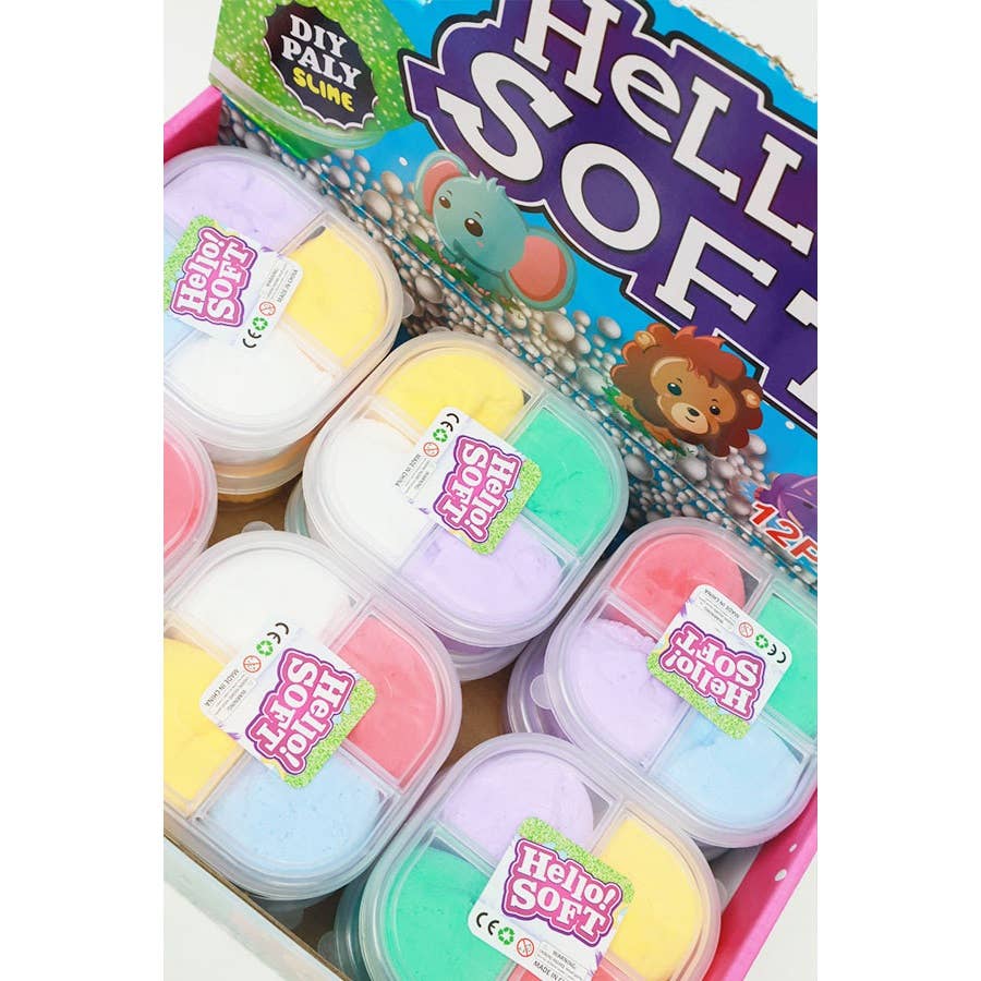 Complete DIY Slime Making Kit for Kids: MIX COLOR / ONE