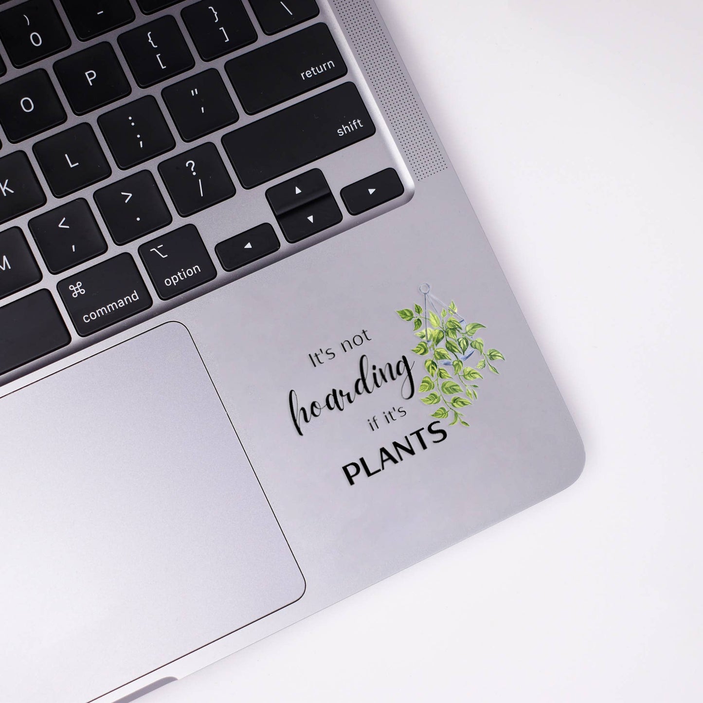 It's not hoarding If It's plants Clear Sticker