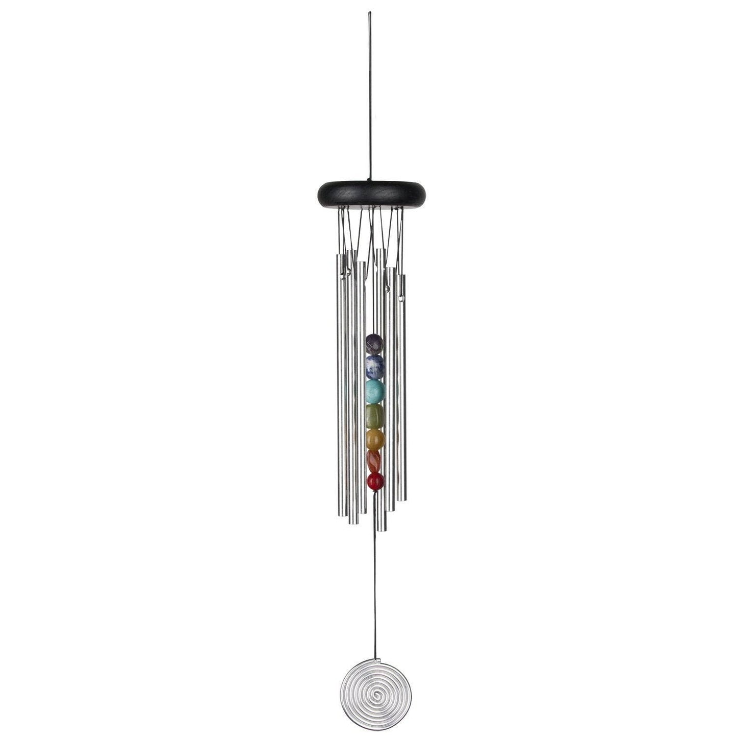 Woodstock Chakra Chime™ - Seven Stones, Silver
