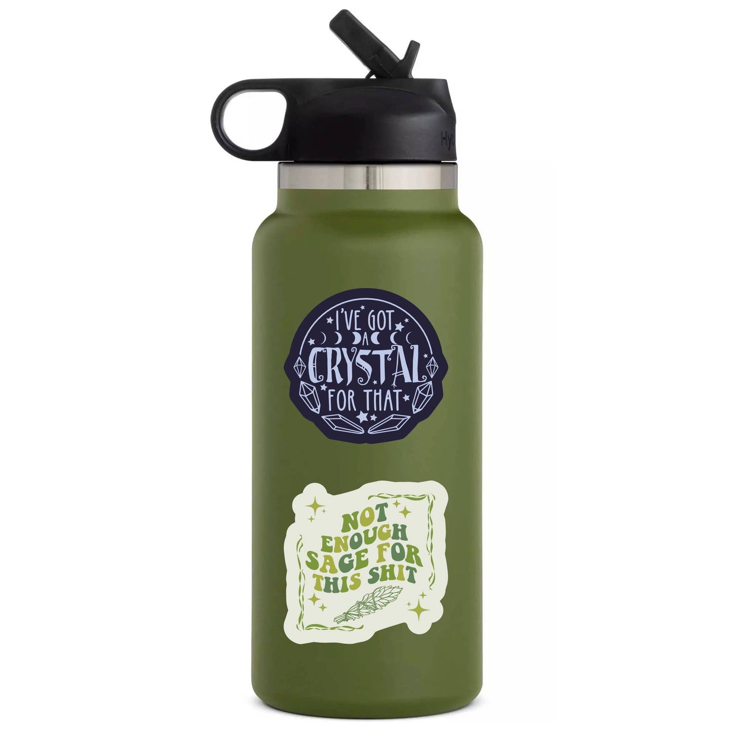 Sage Energy Crystal Swear Funny High Quality Vinyl Sticker