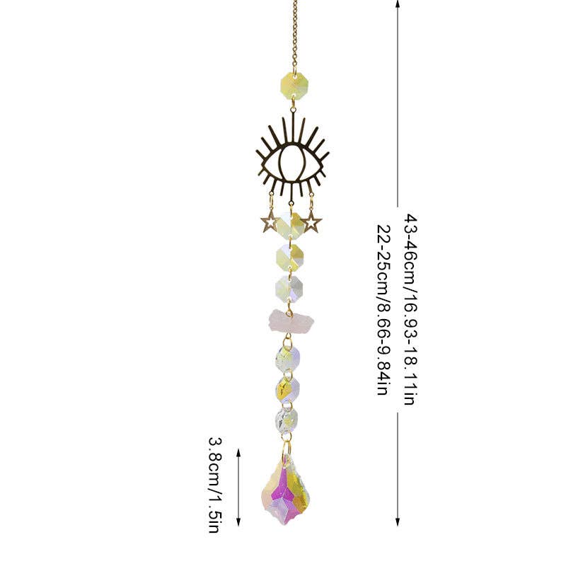 Hellow Out Hanging Crystal Decoration DPCD8