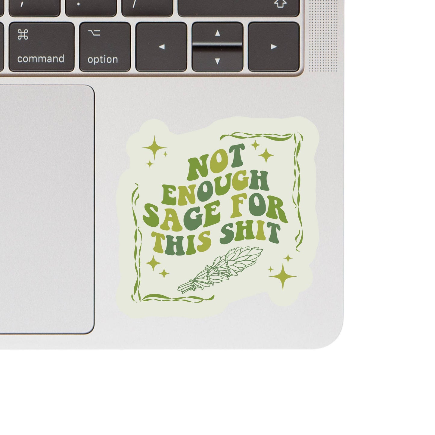 Sage Energy Crystal Swear Funny High Quality Vinyl Sticker