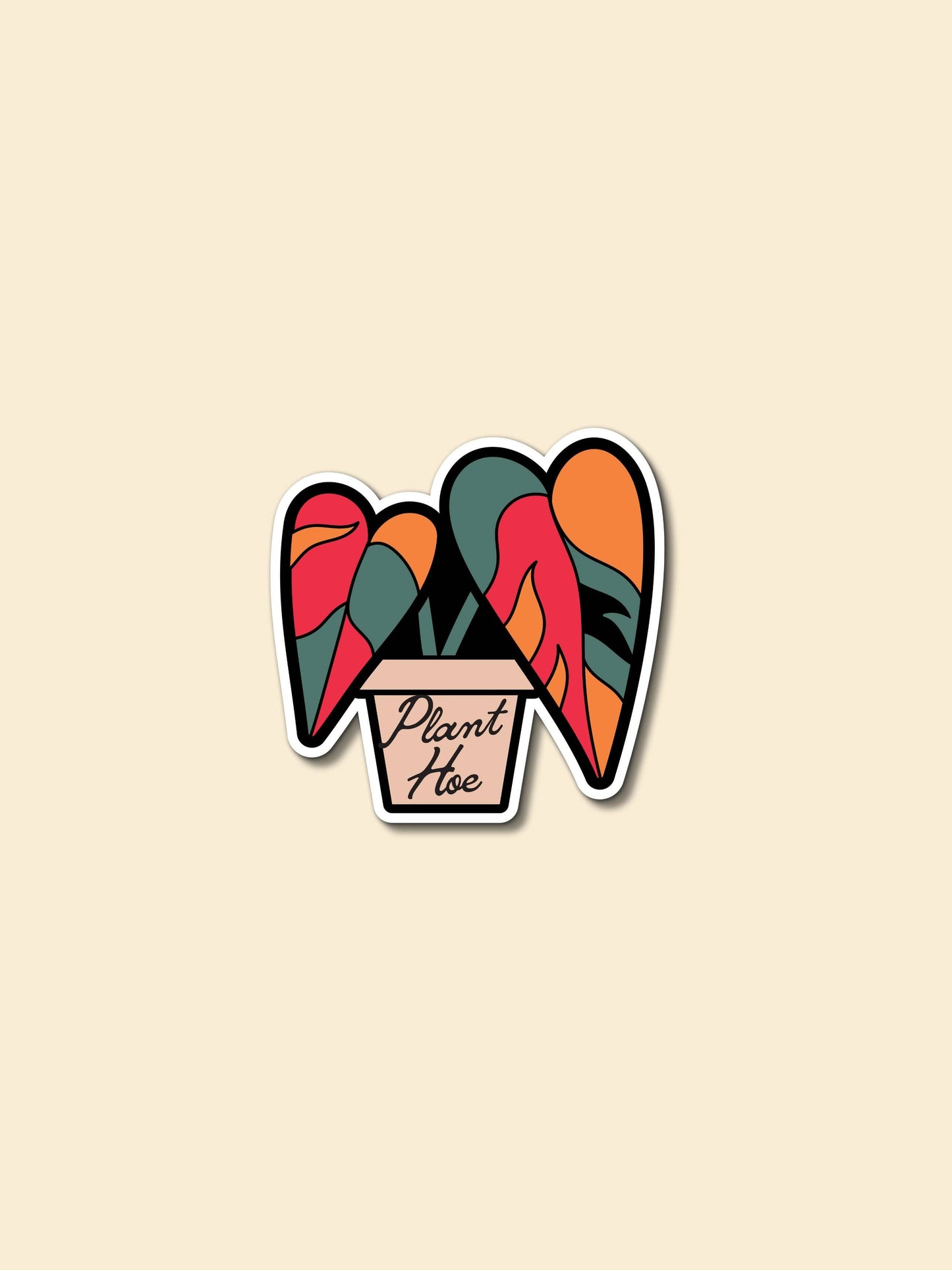 Plant Hoe Sticker