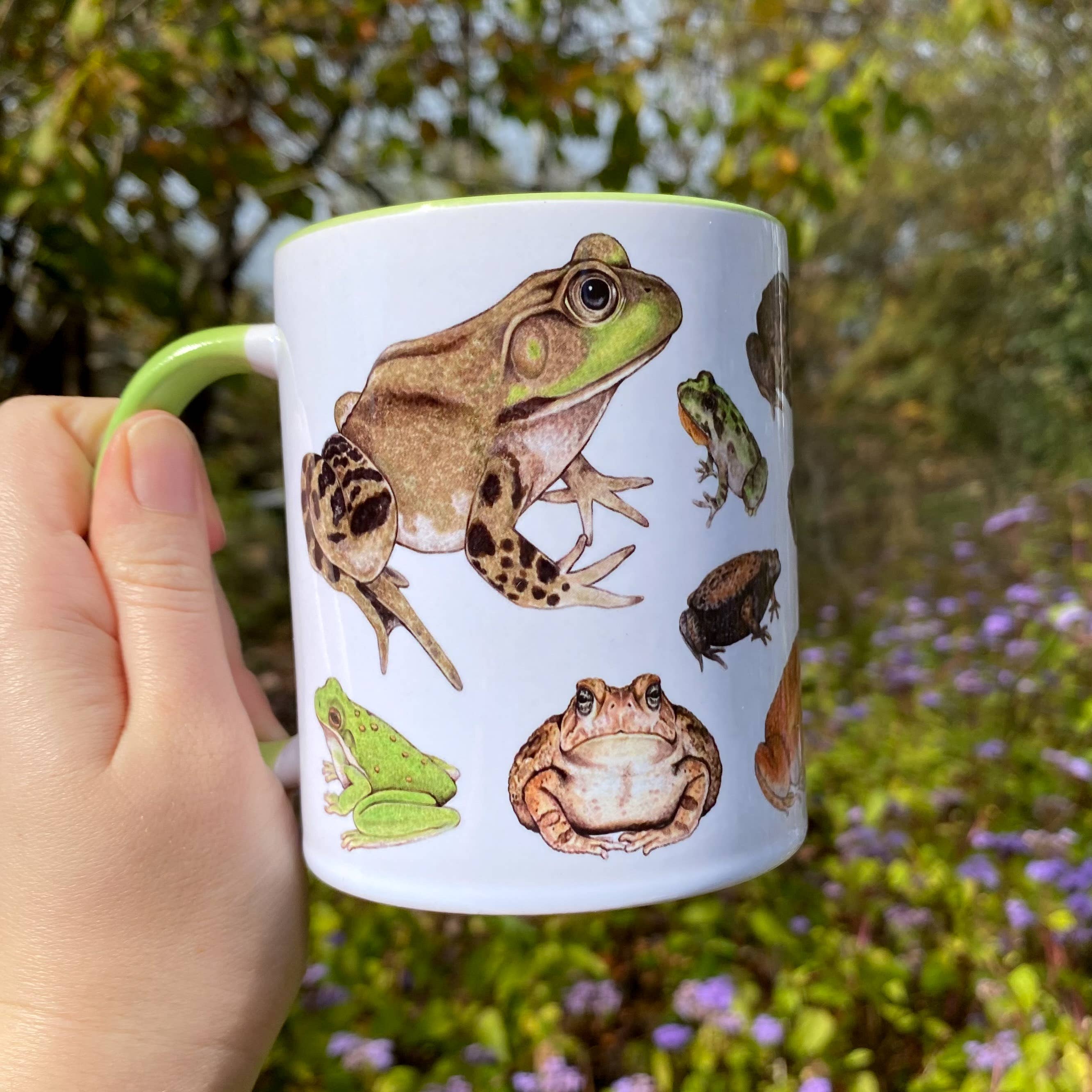 Frogs and Toads 11 oz Ceramic Mug – The Plant Room
