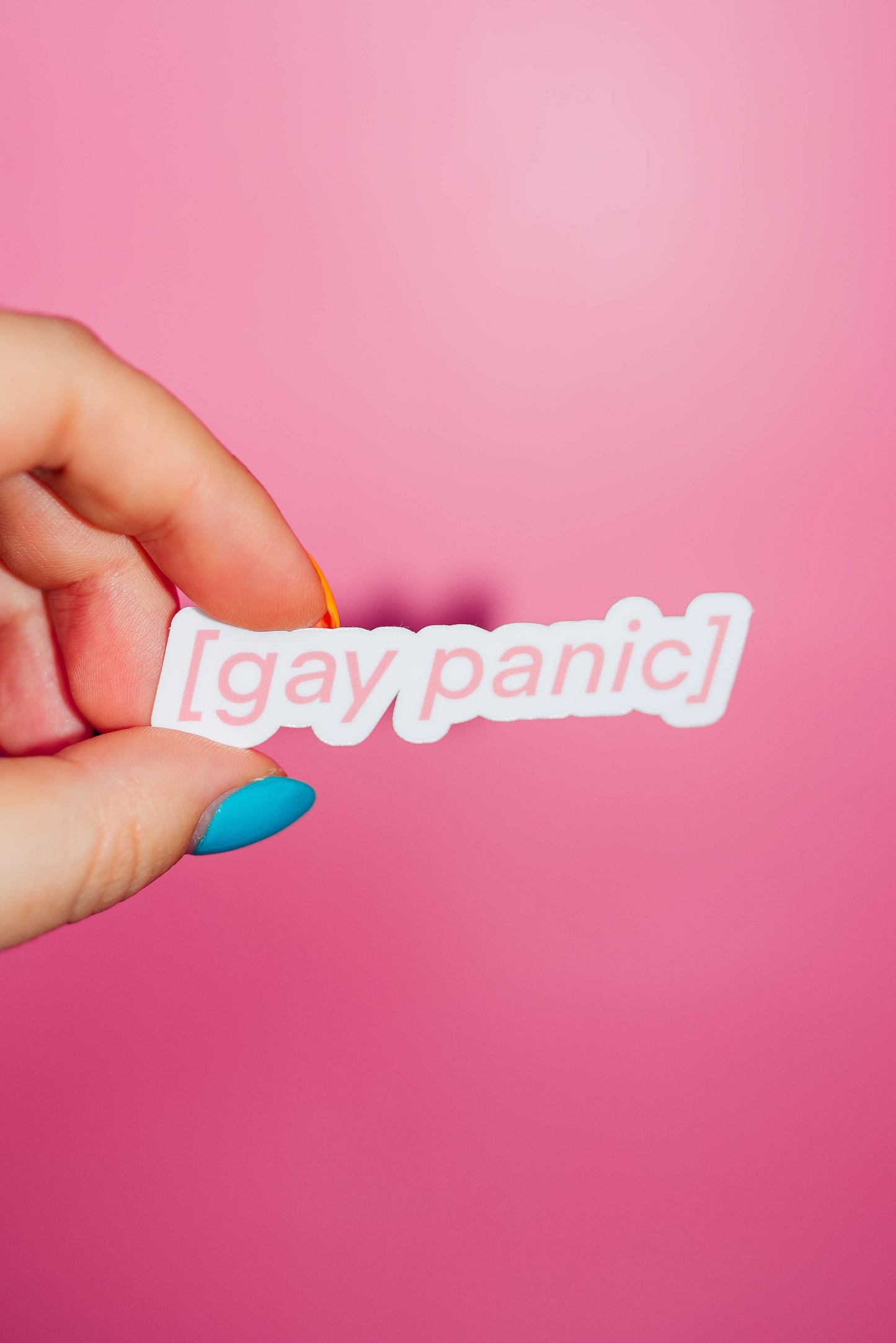 Gay Panic Sticker, Heart Stopper TV Show, Funny LGBTQ+