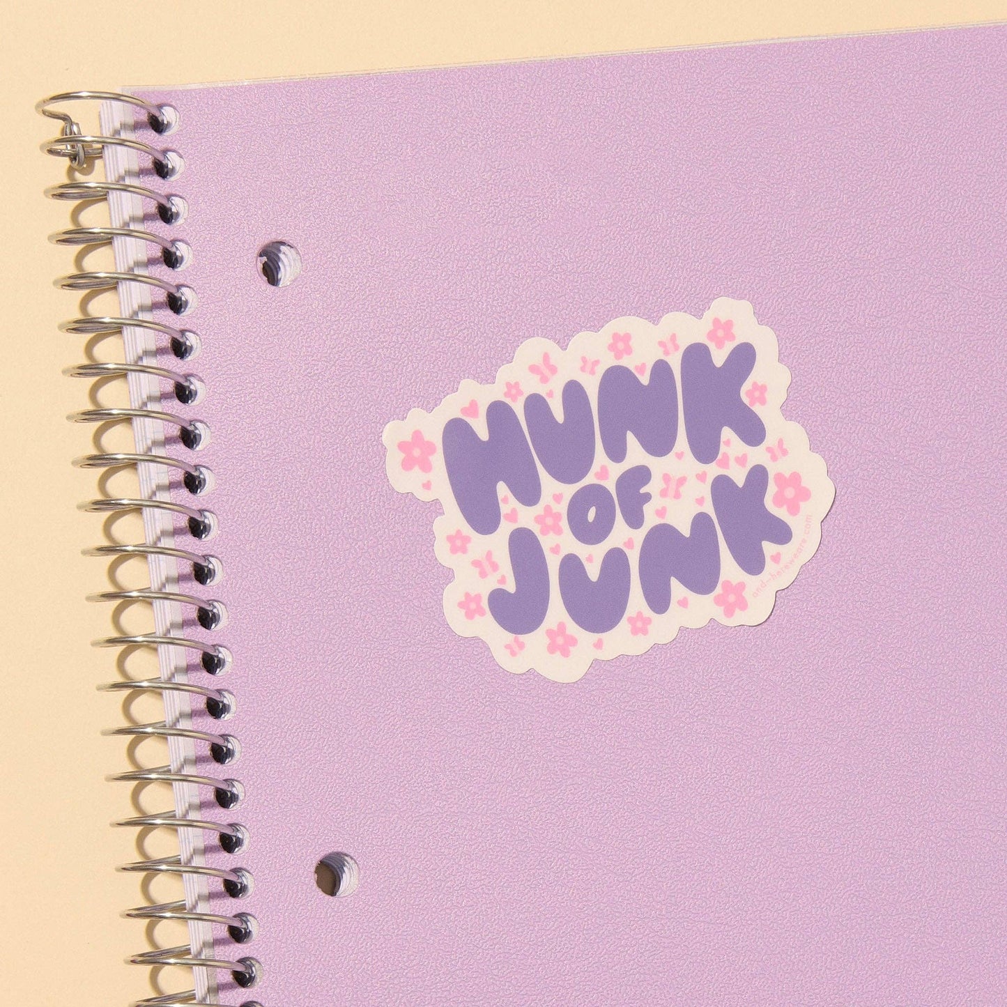 Hunk of Junk Vinyl Car Sticker - Stocking stuffer, Holiday, Gift Guide