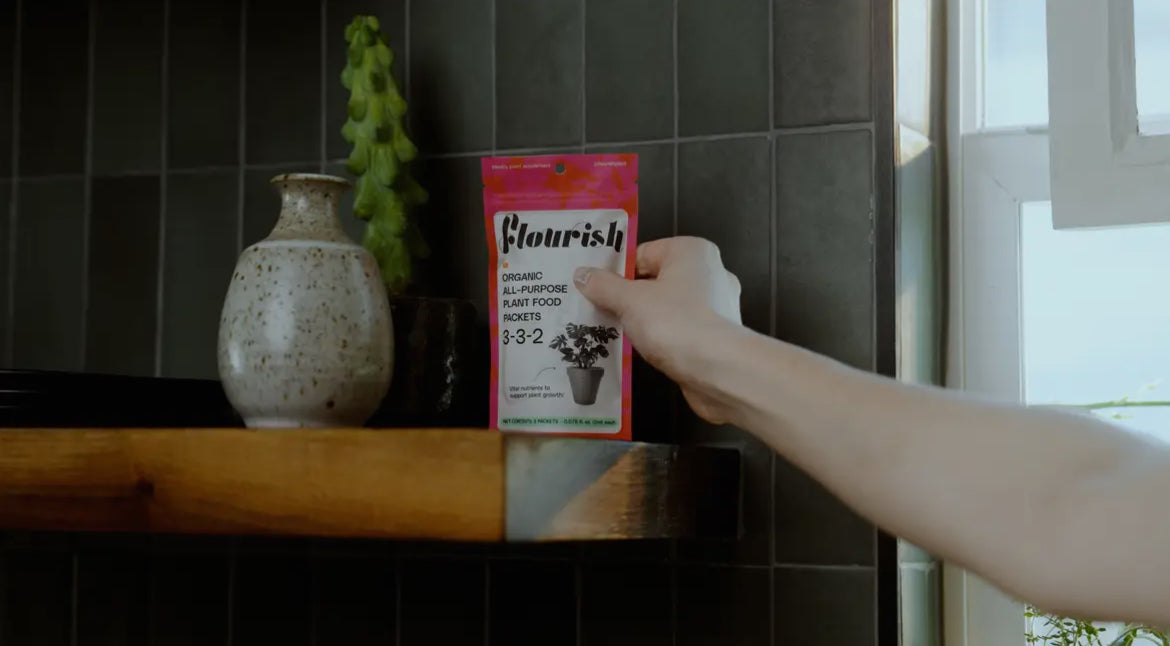 Flourish Fertilizer packet