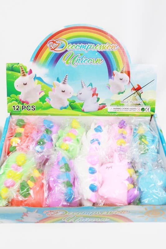 Unicorn Squishy Toy: MIX COLOR / ONE