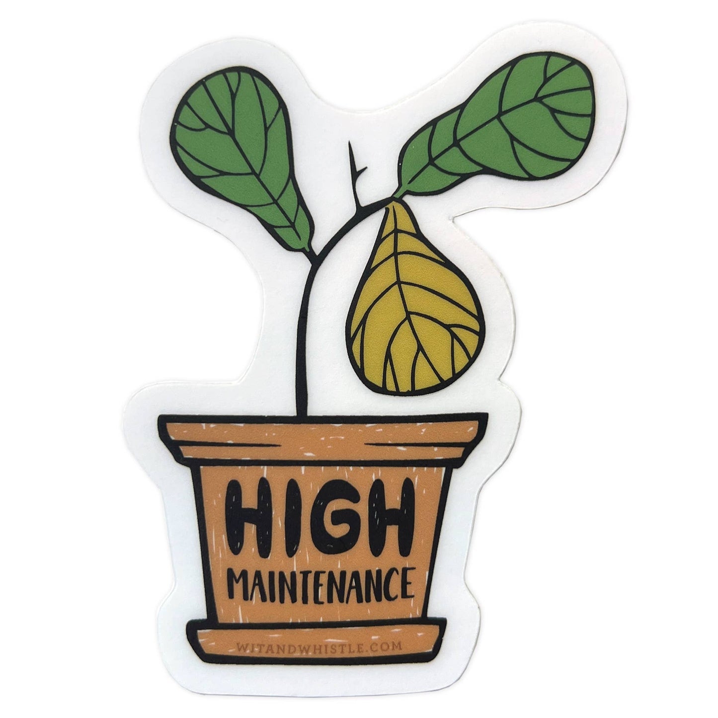 Sticker - High Maintenance