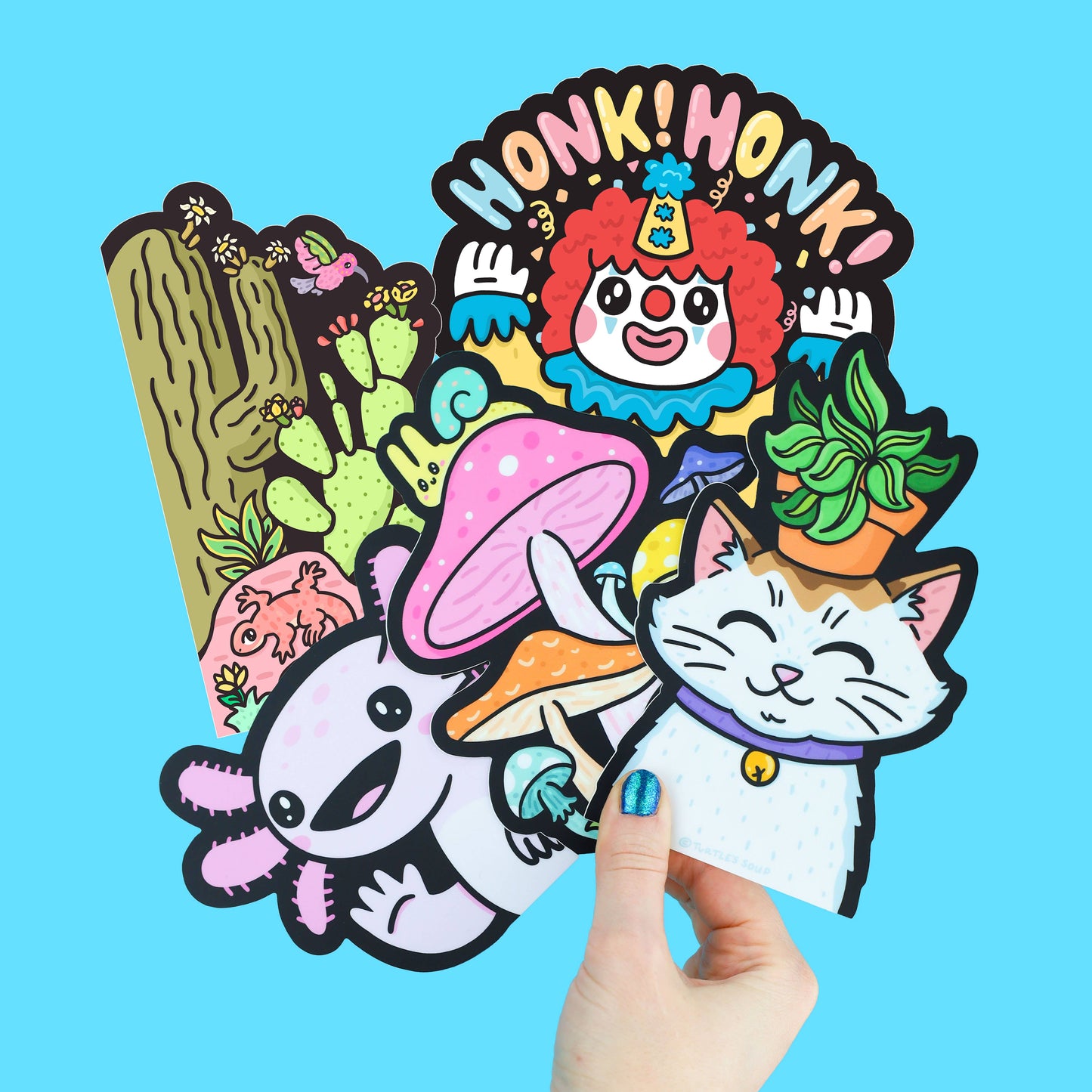 Honk Honk Clown Funny Large Car Decal Window Vinyl Sticker