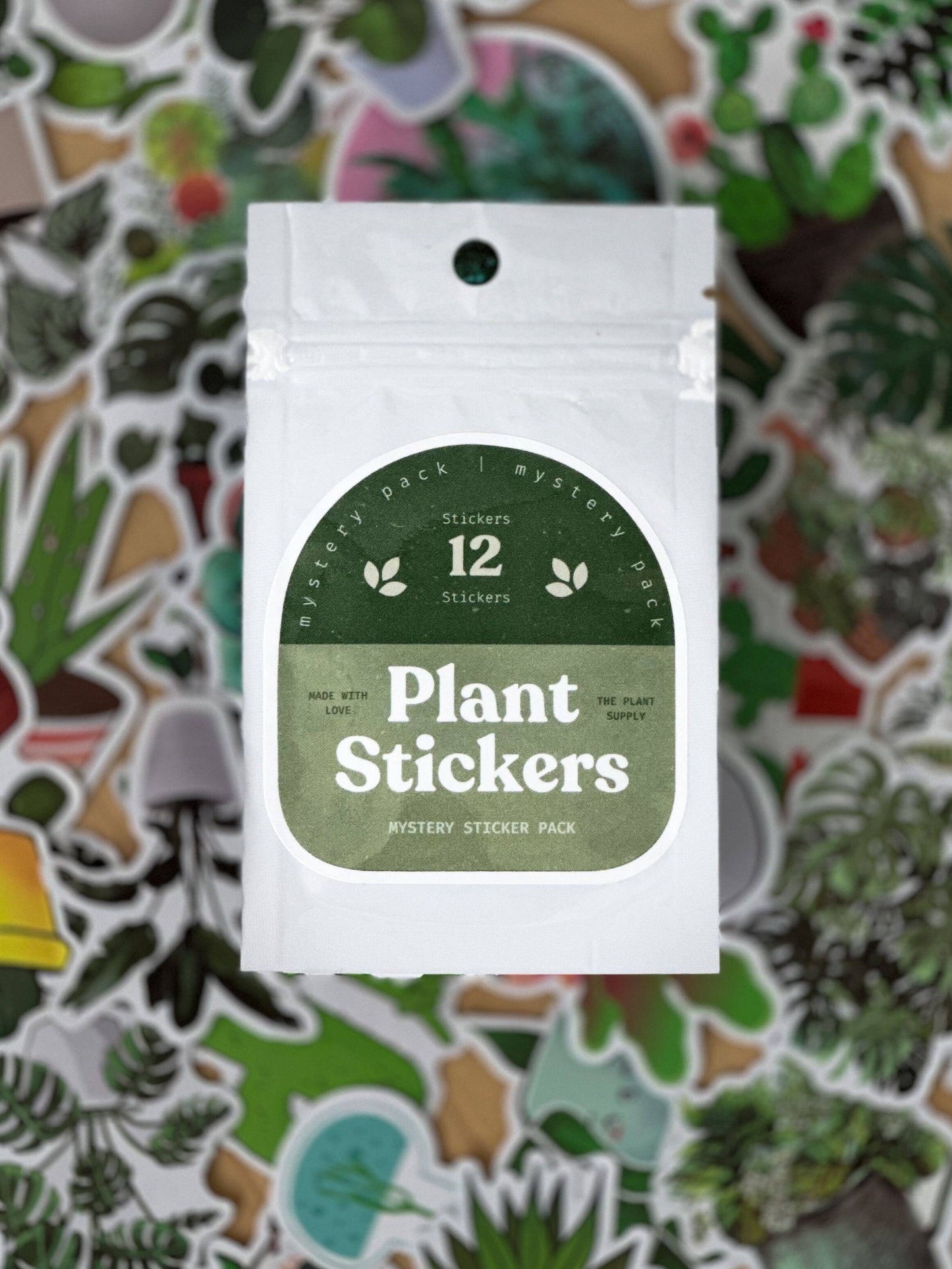 Plant Sticker Pack | Houseplant Sticker Mystery Pack