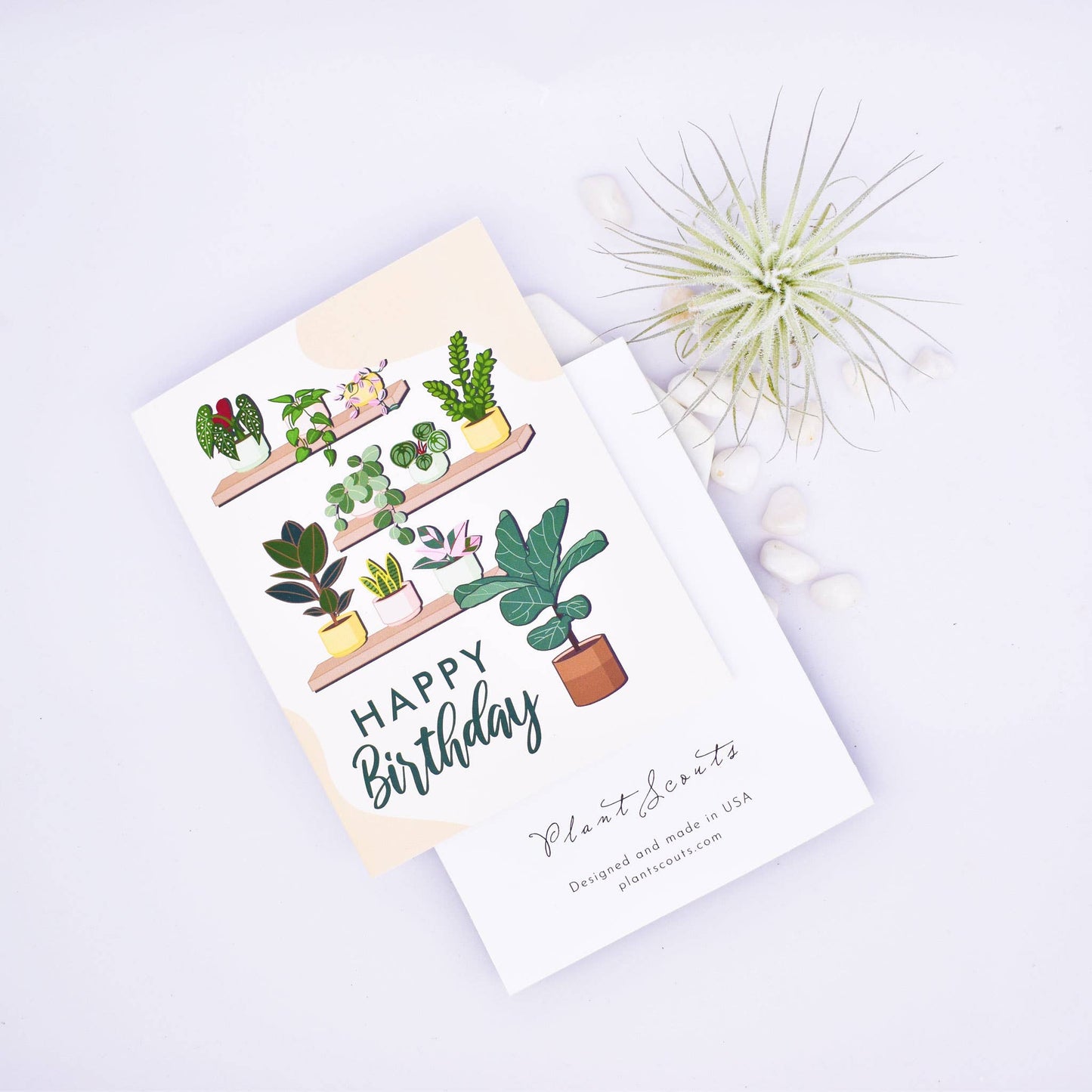 Birthday Greetings Card - Plant Lover Card