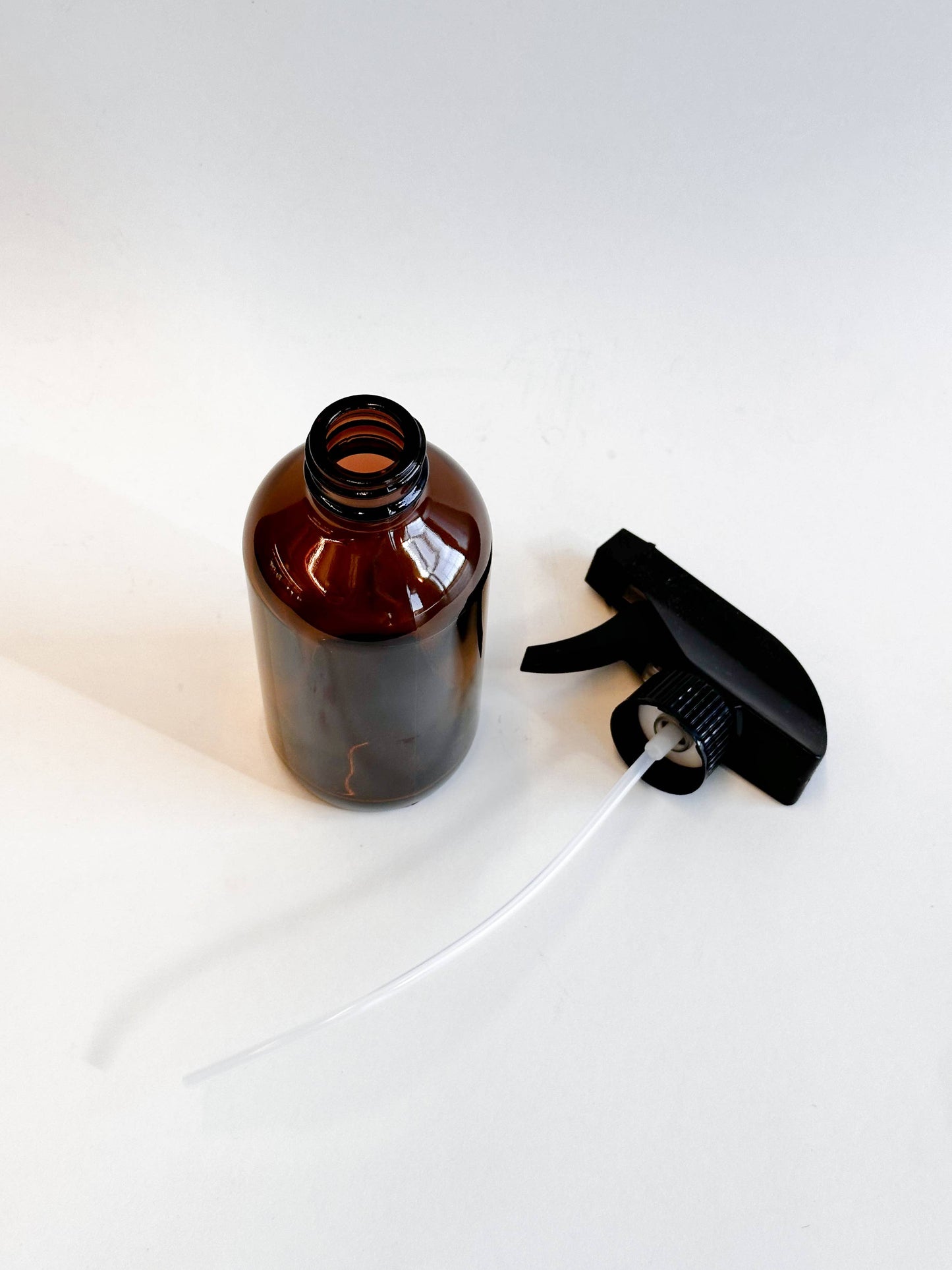Brown Glass Spray Bottle 8 oz. Plant Sprayer and Mister