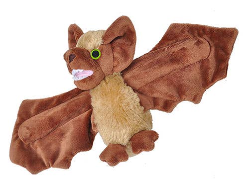 Huggers Brown Bat Gid Eyes Stuffed Animal 8"