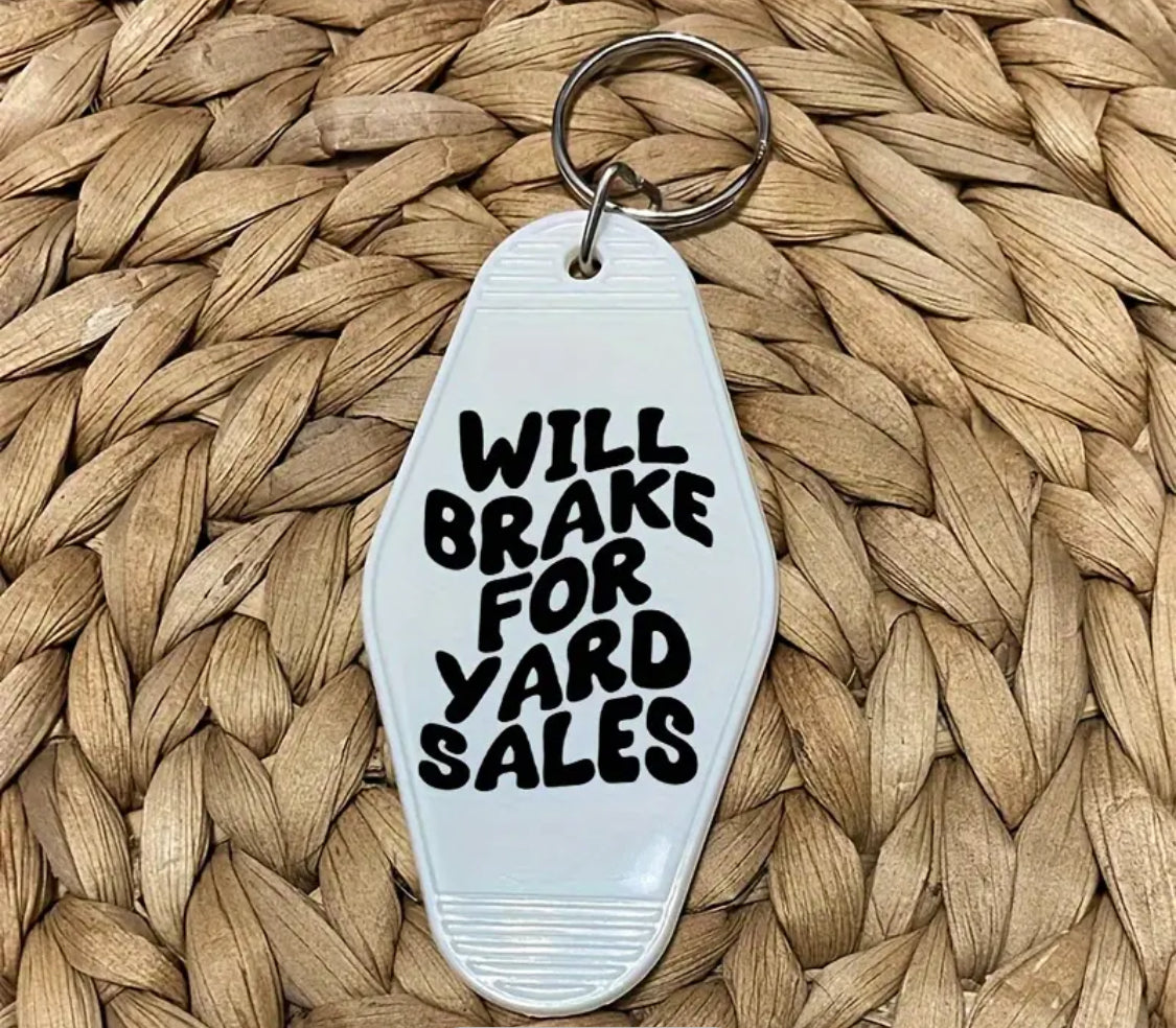 Yard Sale Keychain