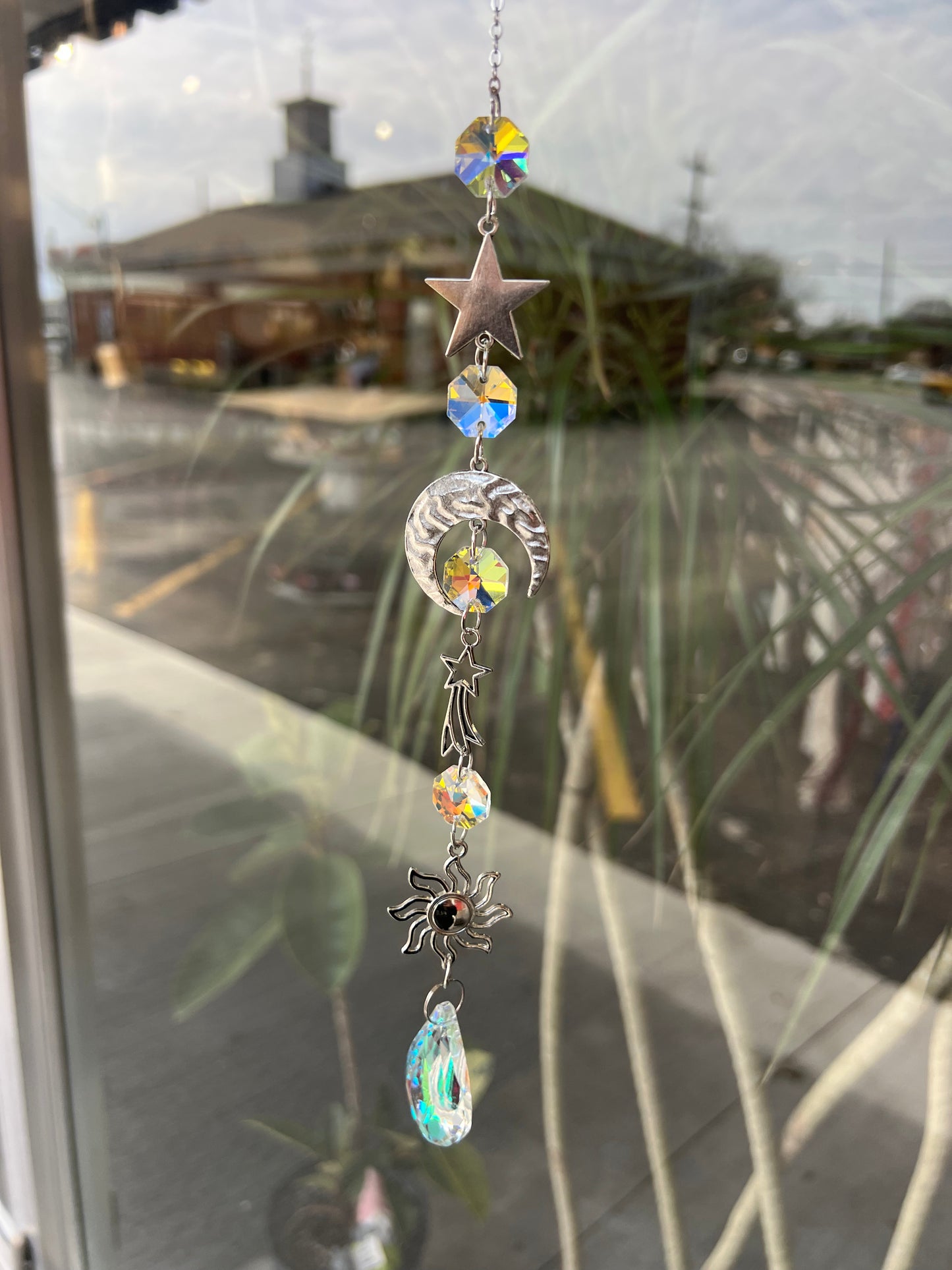 Celestial Moon Suncatcher