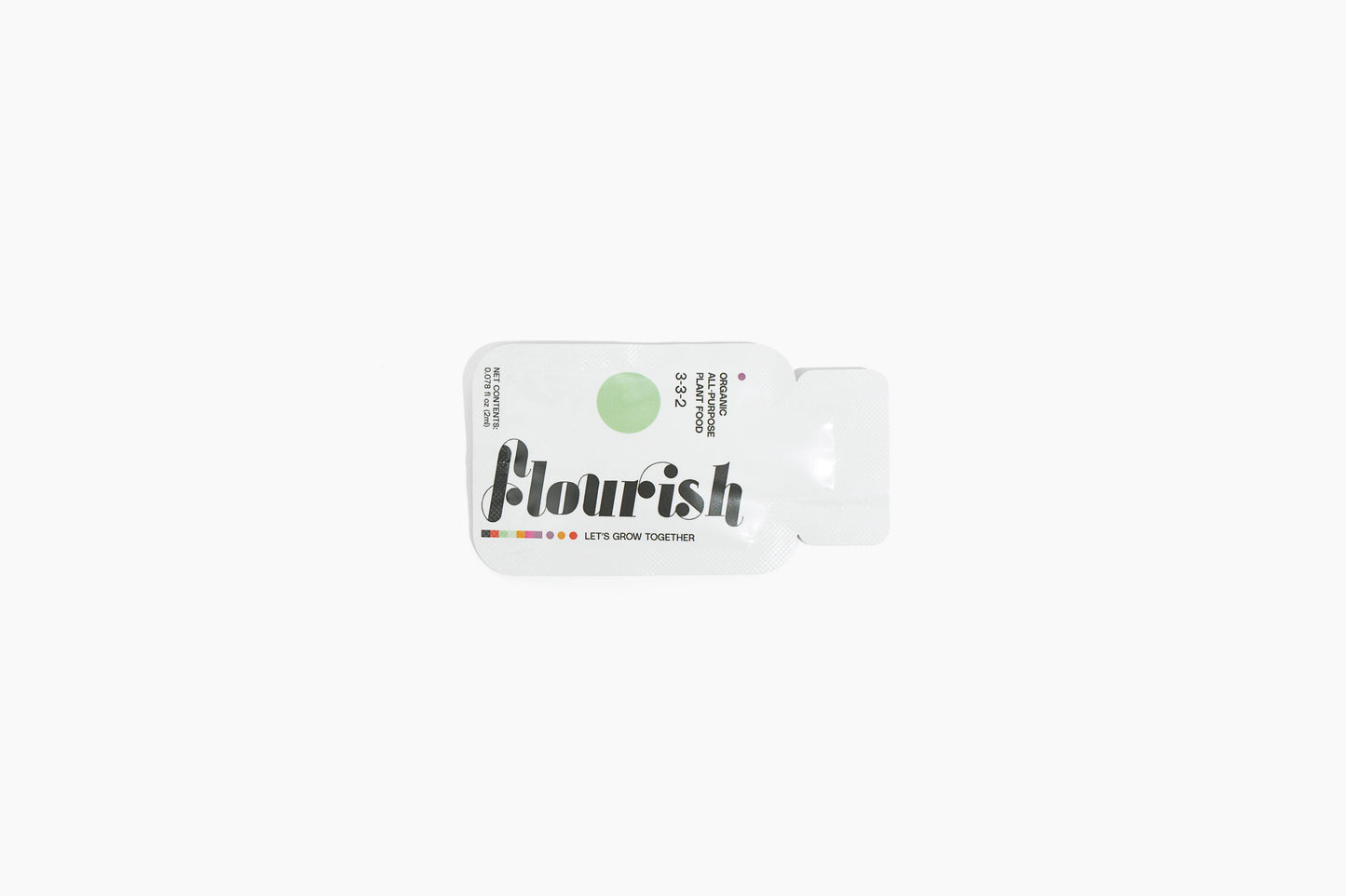 Flourish Organic Plant Food, Single Packet Fertilizer