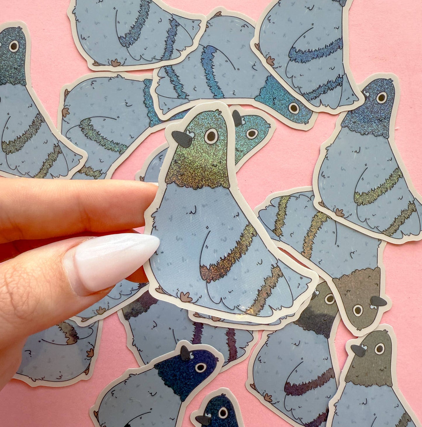 Pigeon Vinyl Sticker