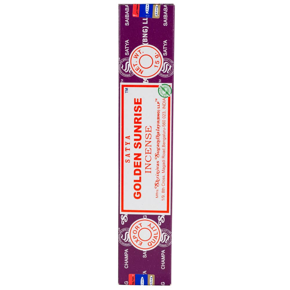 Satya Golden Sunrise Incense Sticks