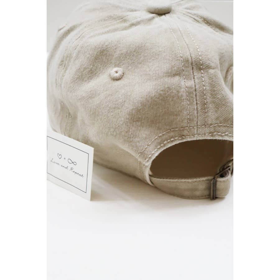 Bad Hair Day Embroidered Washed Baseball Cap: SAND