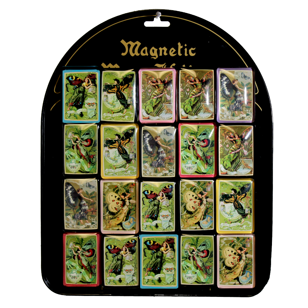 Vintage Fairy Tincture Glass Magnet Display - CBG148W