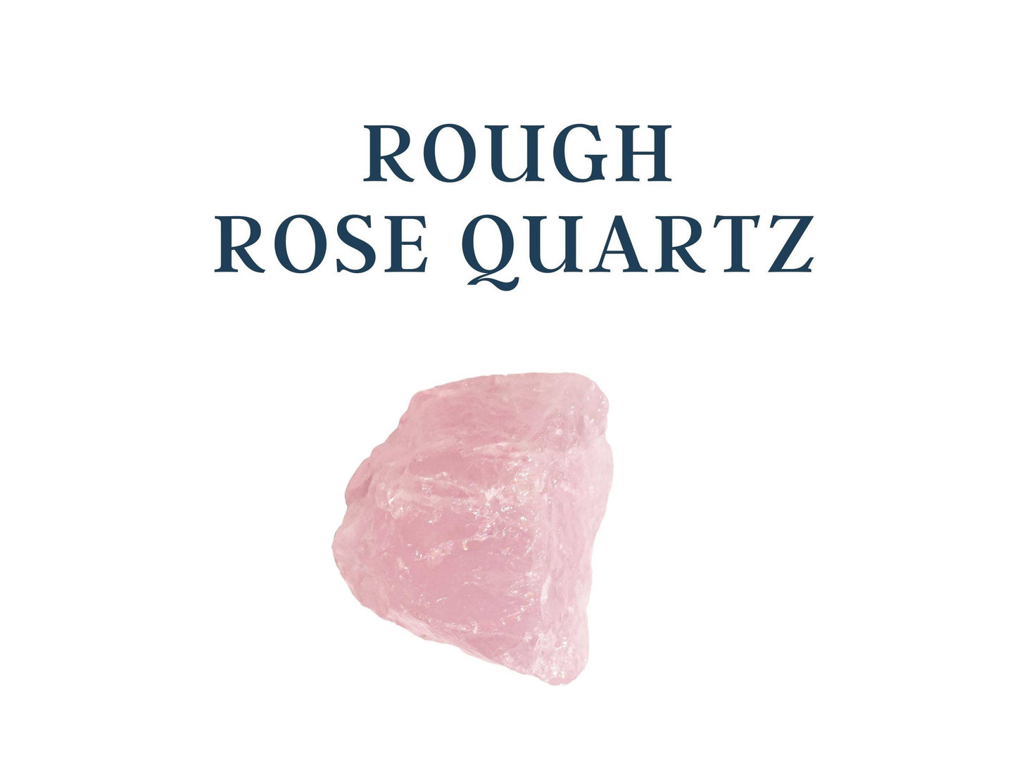 Natural Rose Quartz Crystal Smooth/Rough