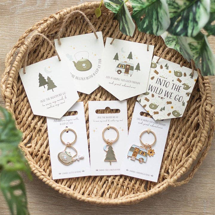 Home on the Road Camping Keyrings