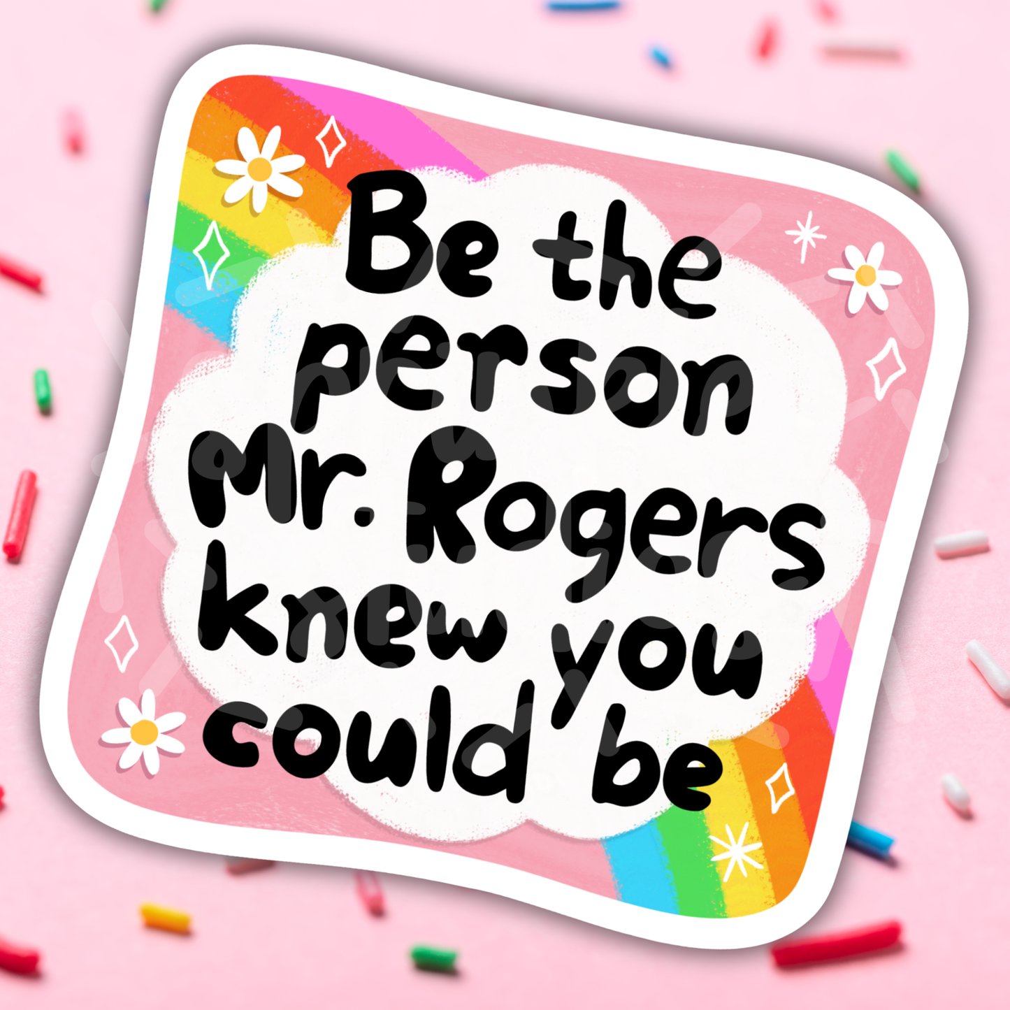 Mr. Rogers Vinyl Sticker