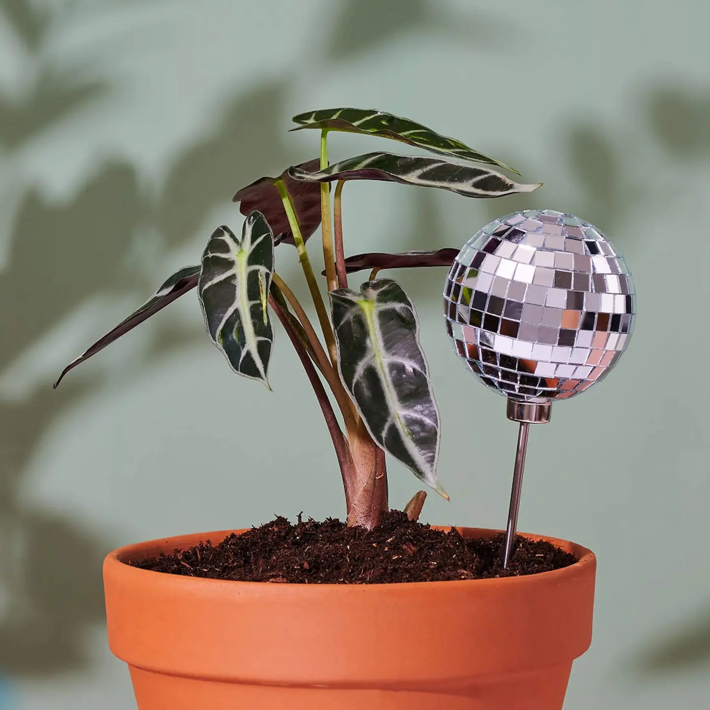 Disco Ball Plant Stake 3" Disco Ball