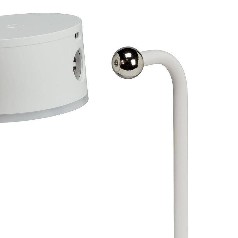 4 Piece Drum Magnet LED Lamp-3.25"D: White