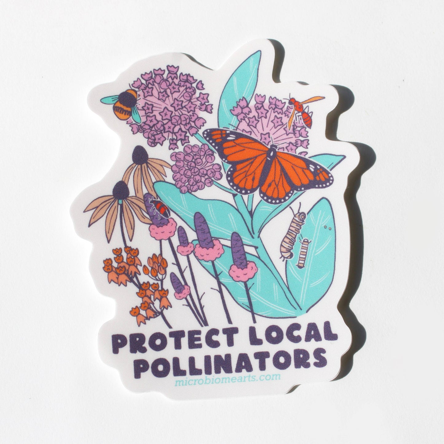 Protect Local Pollinators 3” Sticker