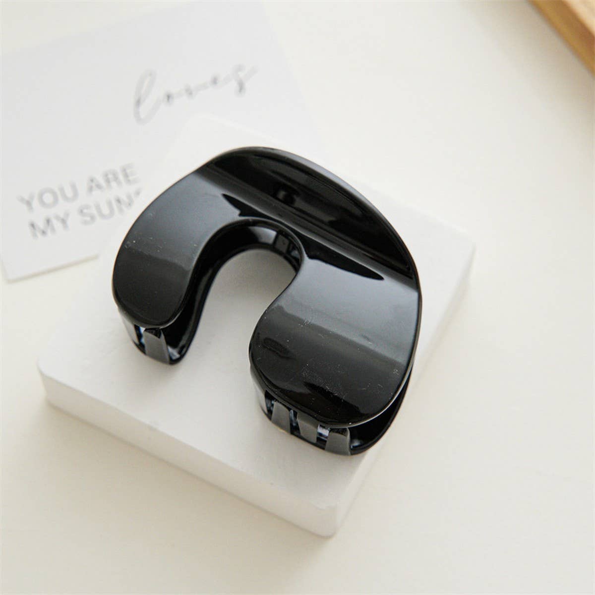 Hair Claw Clip Elegant Minimalist Design_CWAHA1960: Brown / (OS) 1