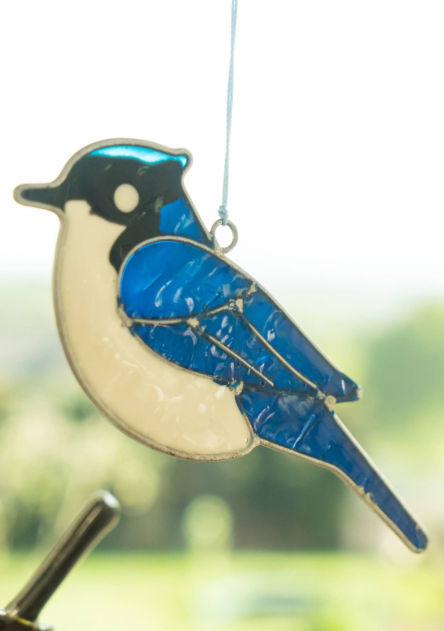 Blue Jay Suncatcher