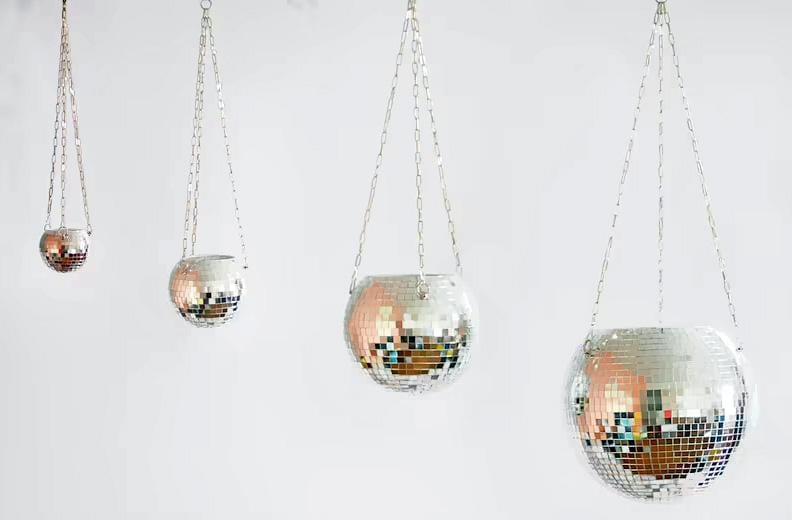Dado Disco Ball Planters