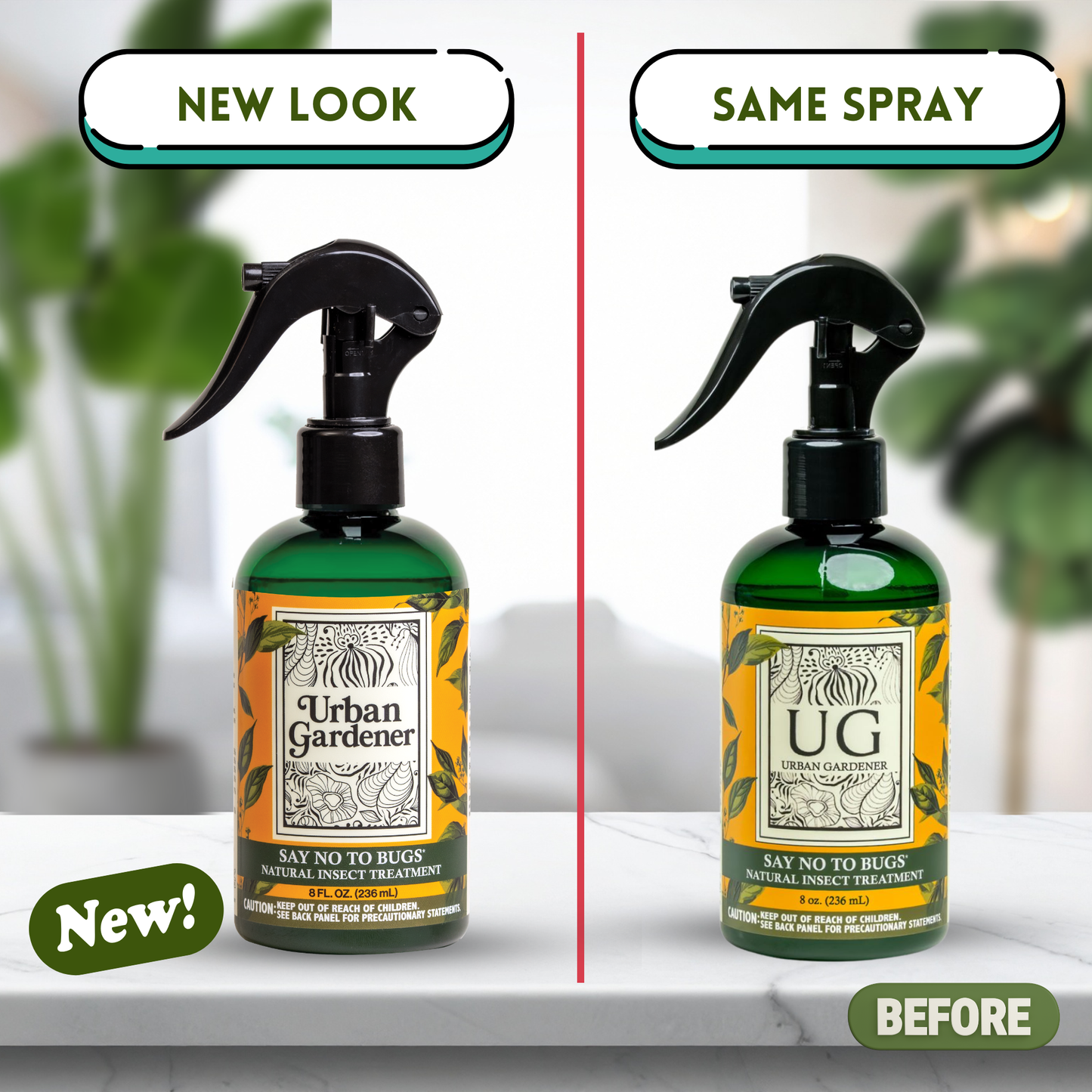 Say No To Bugs - Natural Houseplant Insect Treatment