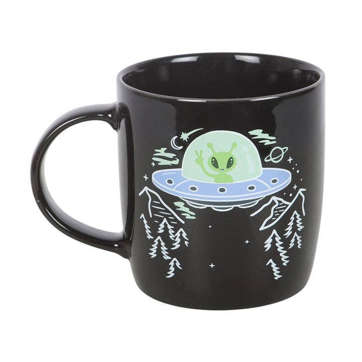 Heat Change Y2K Alien UFO Mug