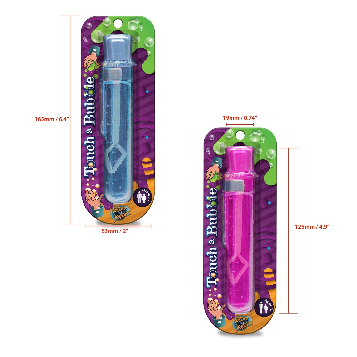 Touchabubbles in Scientific Beaker
