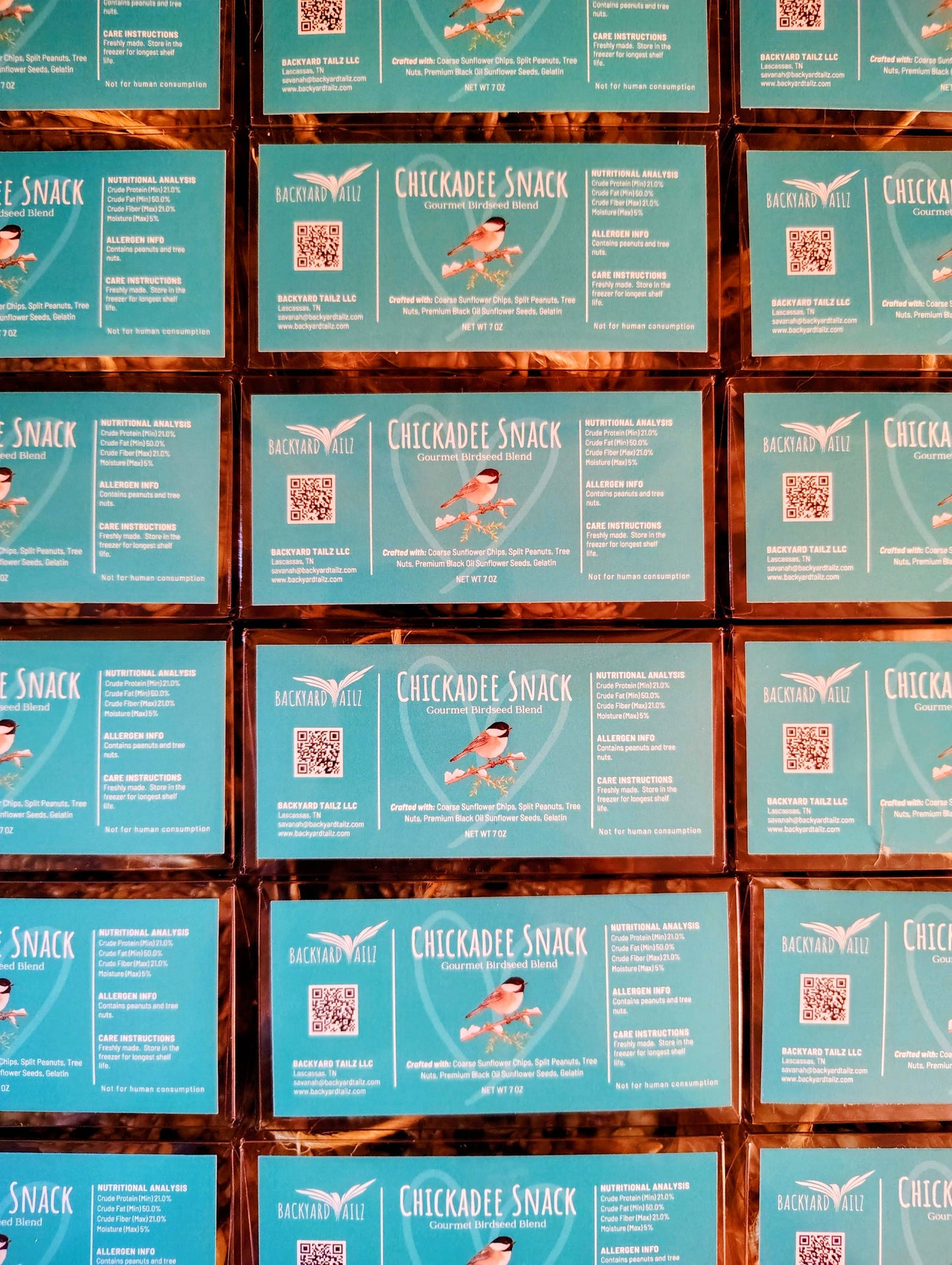 Heart Birdseed Ornament