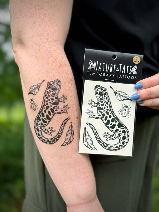 Salamander Temporary Tattoo