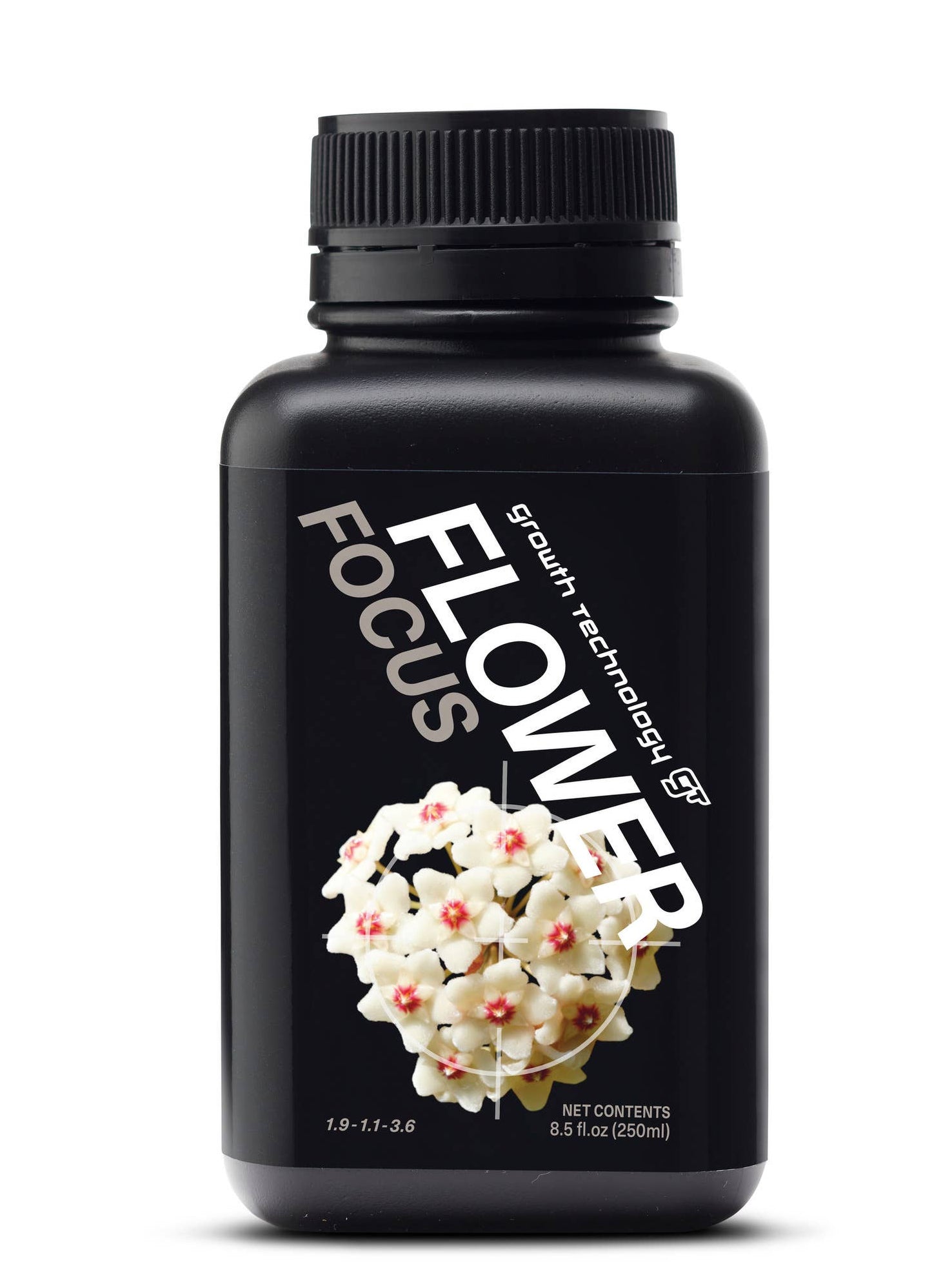 Growth Technology GT Focus Plant Nutrients (250 ml Size)