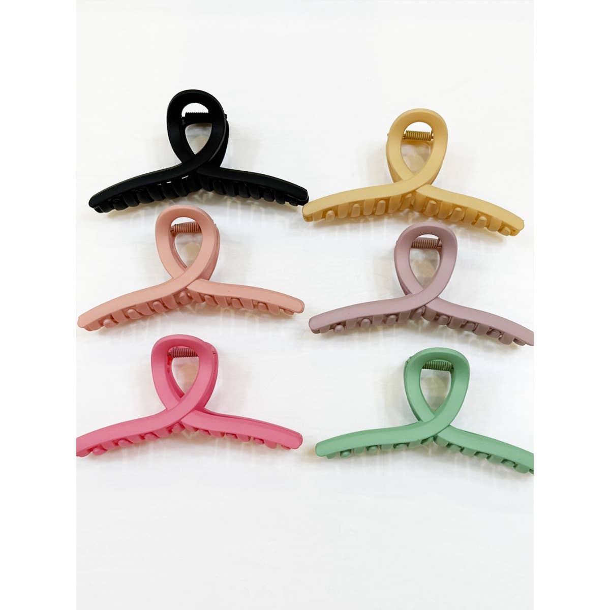 Matte Jaw Clip for Thin Fine Thick Hair