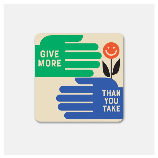 Give More Hands - Sticker