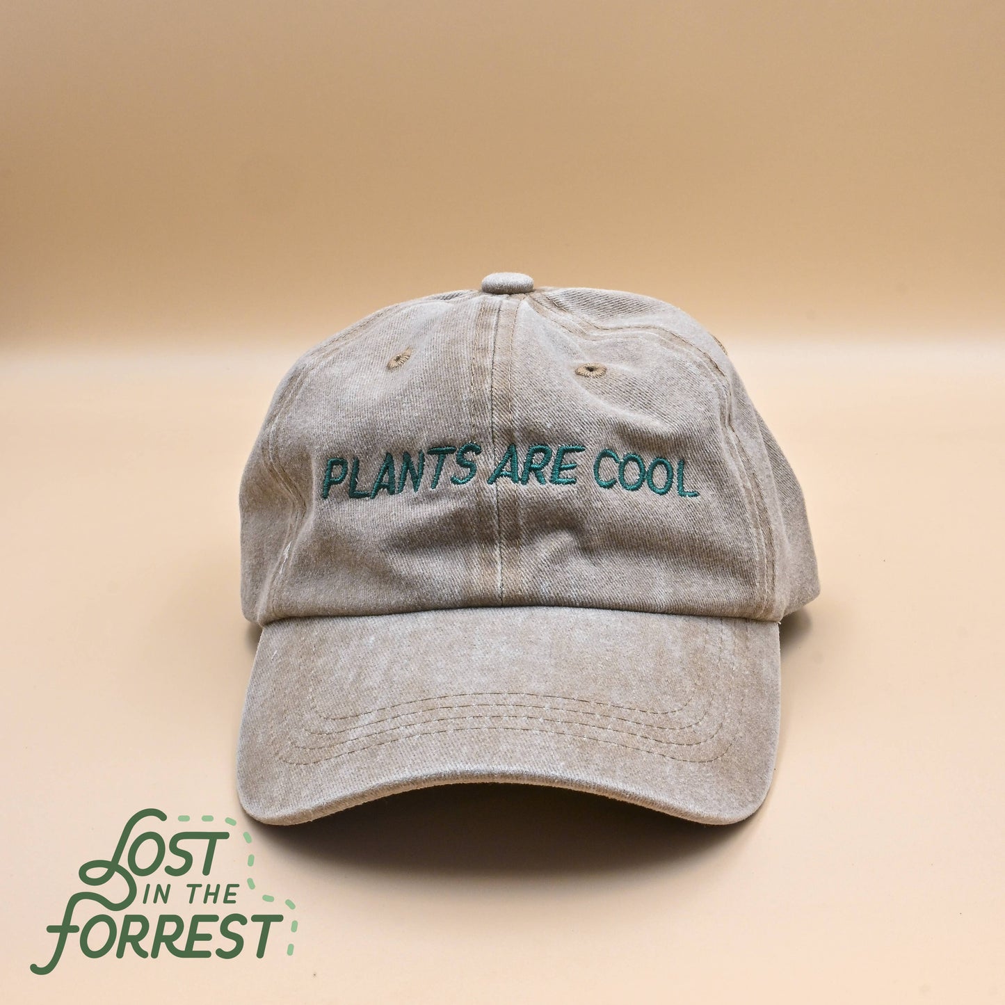 'Plants are Cool' Baseball Hat
