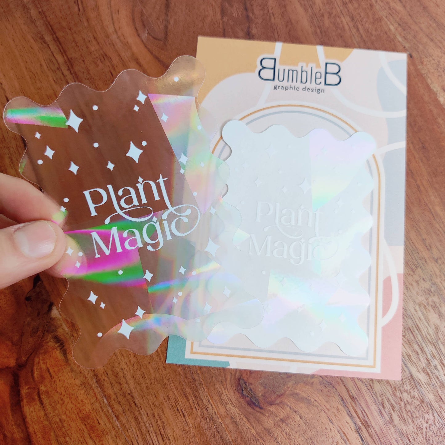 Plant Magic Suncatcher Sticker