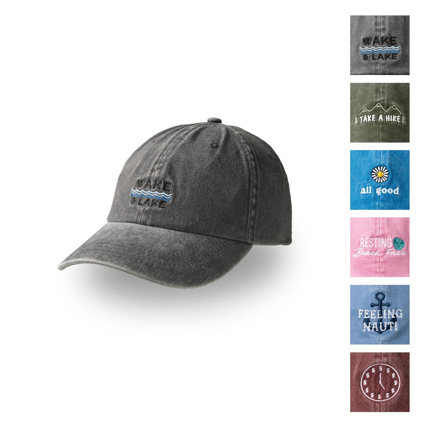 Pacific Brim Classic Hats 2.0 Open Stock: Happy Camper