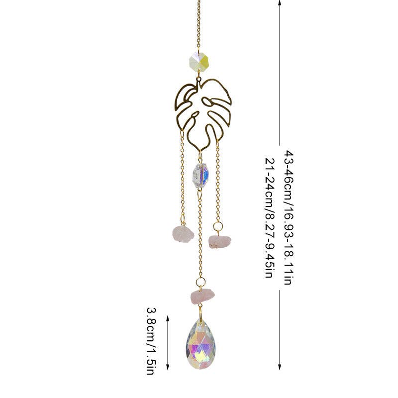 Hellow Out Hanging Crystal Decoration DPCD8