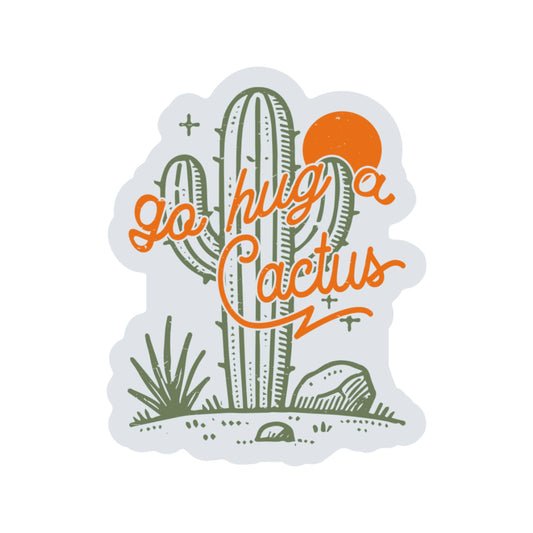 Cactus Desert Funny Saguaro Humor High Quality Vinyl Sticker