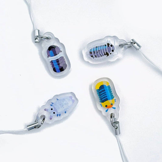 Terrarium Isopod Phone Charms